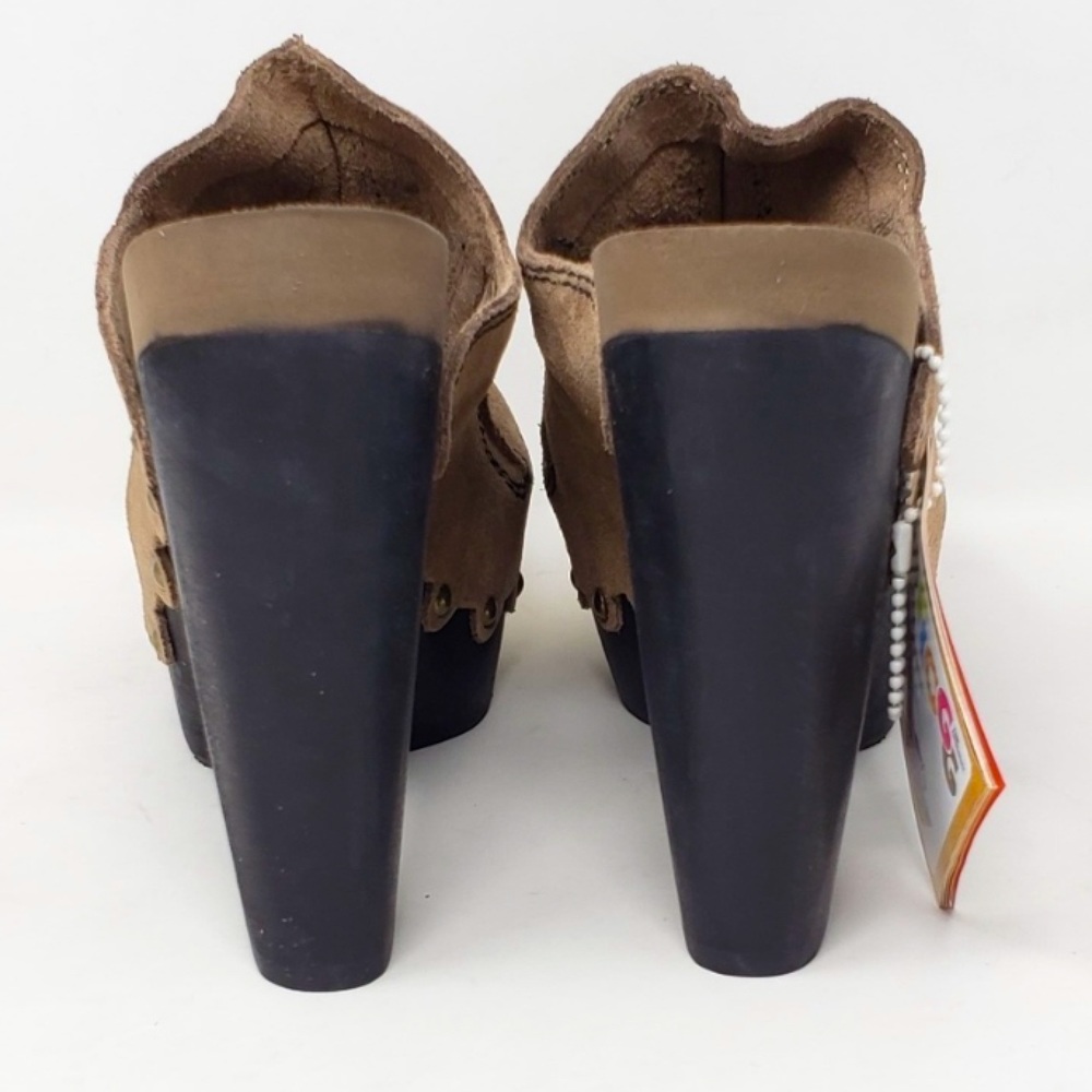 🆕Size 6.5-SEXY & STYLISH! Flogg Diana Suede Clogs - Picture 5 of 8